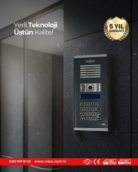 Telefondan Kontrol Edilebilen Görüntülü Diafon Sistemleri