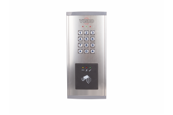 Metal Tuşlu Şifreli ve Kartlı Geçiş Sistemi